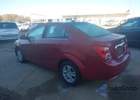2012 Chevrolet Sonic 2Lt from USA, damaged, VIN 1G1JC5SH2C4180468